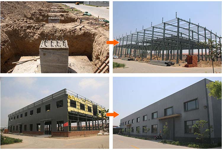 Construcción de materiales de acero de construcción de estadio estructural de acero multicapa