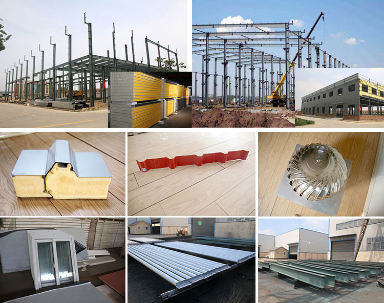 Construcción de materiales de acero de construcción de estadio estructural de acero multicapa
