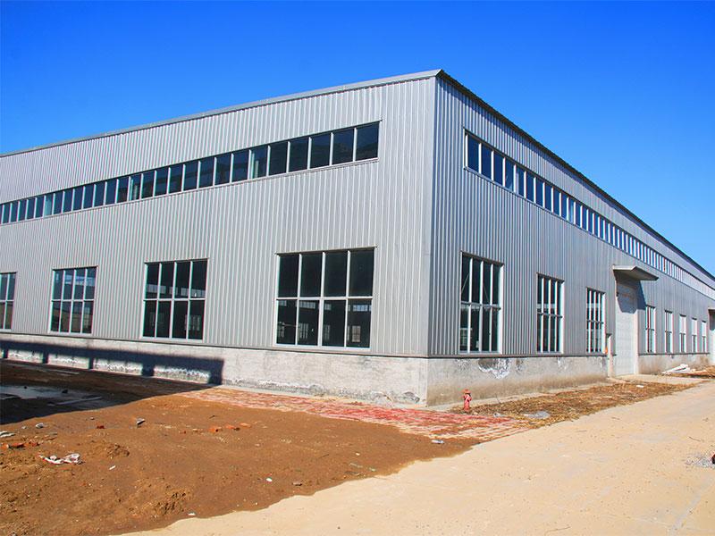 steel frame workshop building