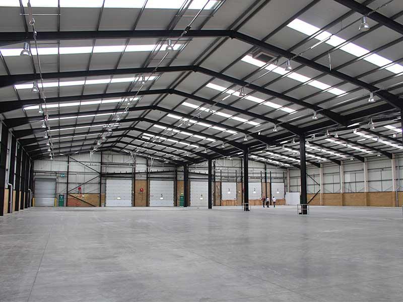 steel storage warehouse