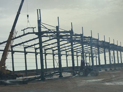 
     Taller de producción de estructuras de acero de Argelia
    