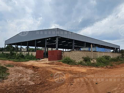 Togo Prefab Steel Warehouse Building