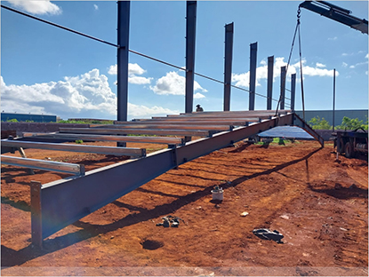 Taller de estructuras de acero en Mauricio
    
