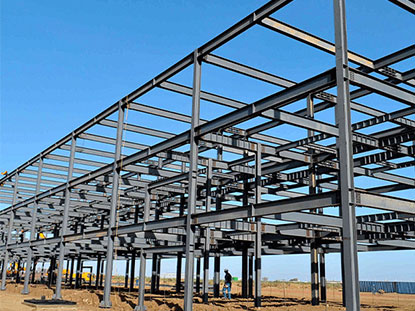 Marco de estructura de acero de 4 pisos de Bangladesh
